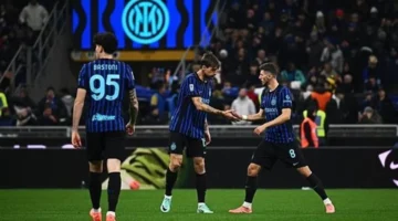 انتر ميلان يعزز موقعه في الدوري الإيطالي بهدفين من لاوتارو مارتينيز ضد بيزا